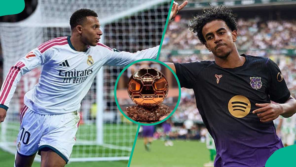 Kylian Mbappe beats Yamal and Kane to win top award 7 days before 2026 Ballon d’Or ceremony