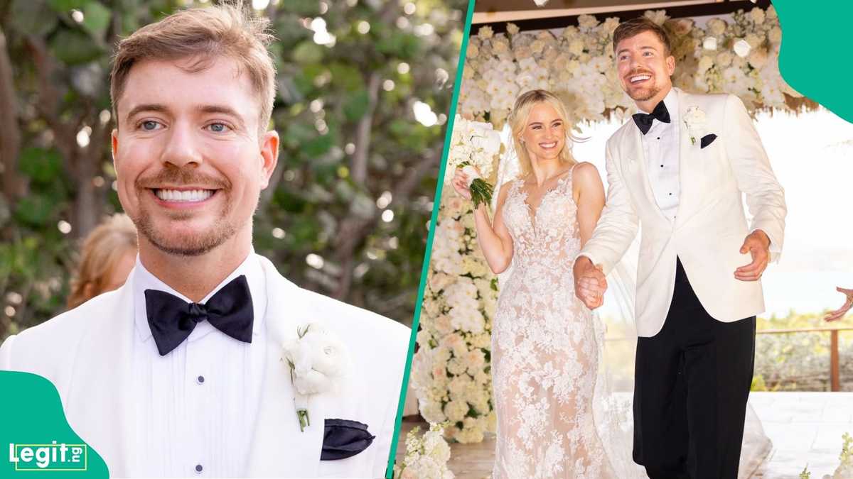 MrBeast marries longtime partner Thea Booysen in private island wedding