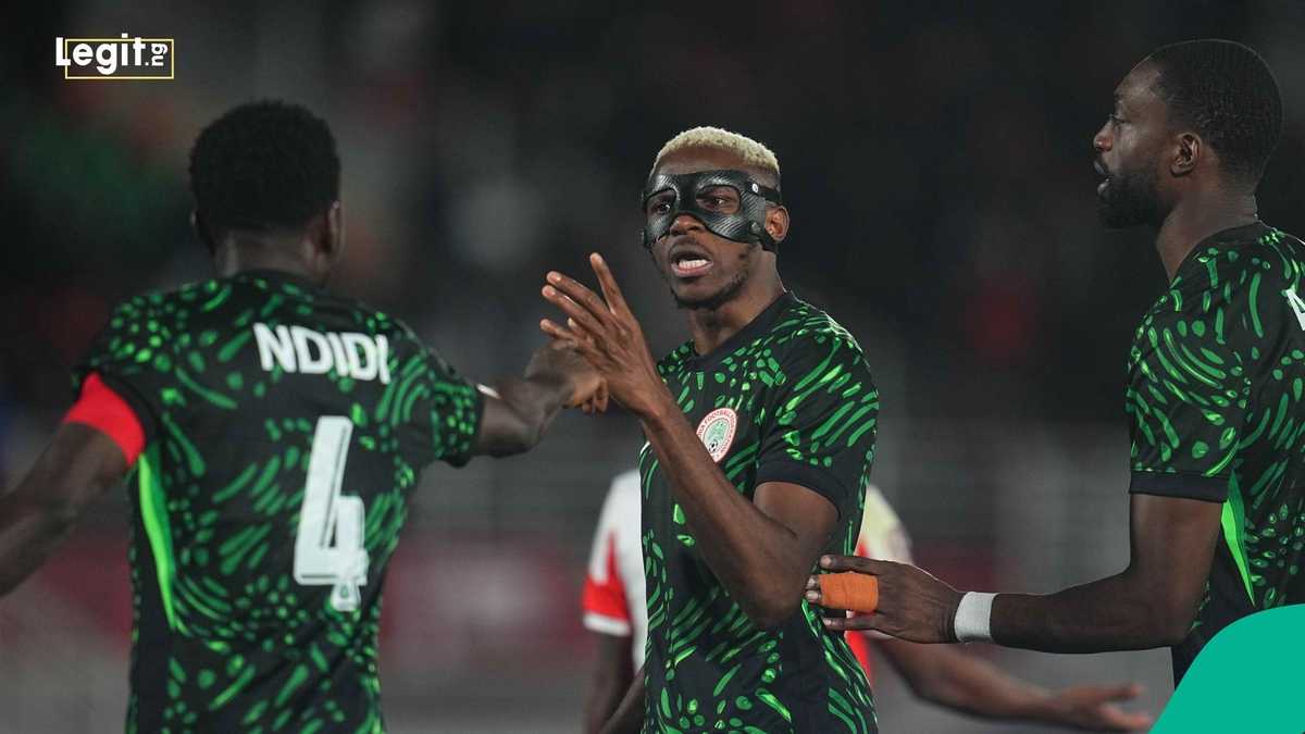 How furious Victor Osimhen brushed off Super Eagles captain Ndidi in R16 win vs Mozambique
