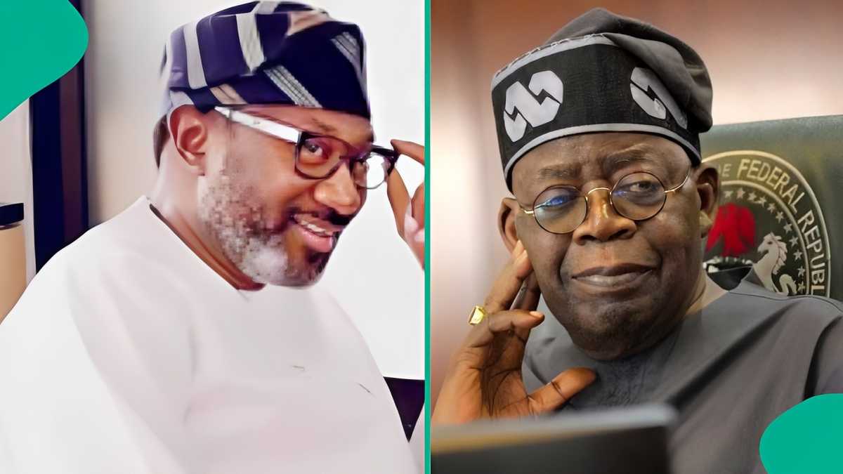 Femi Otedola meets Tinubu's business associate in Monaco, photo elicits reactions: "CEO of Nigeria"