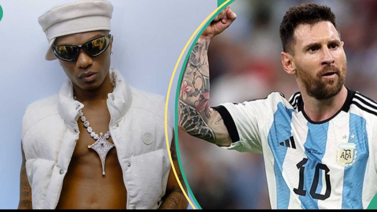 Check out who has the most number of trophies between Wizkid and Lionel Messi