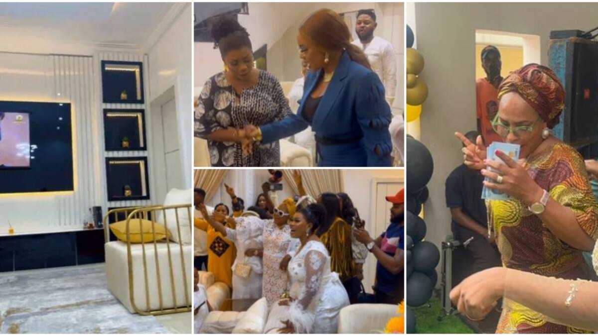 Video As Faithia Williams, Iyabo Ojo, Others Storm Wumi Toriola’s ...