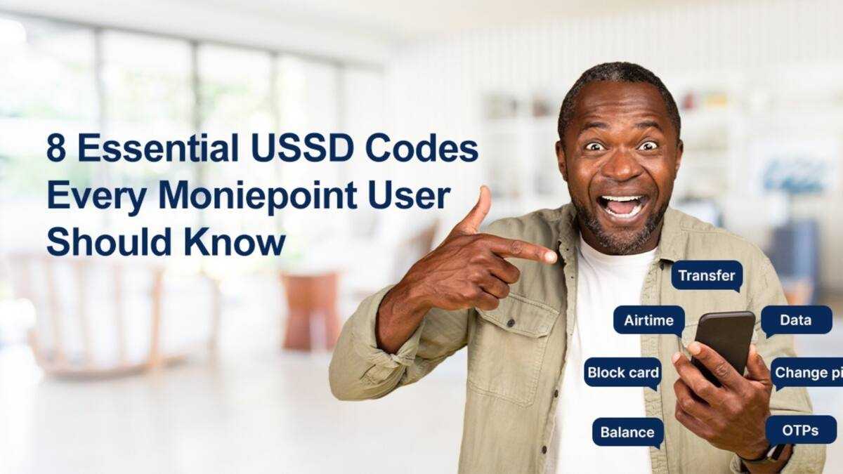 Ussd Code In Rwanda 8 Essential USSD Codes Every Moniepoint User Should Know - Legit.ng