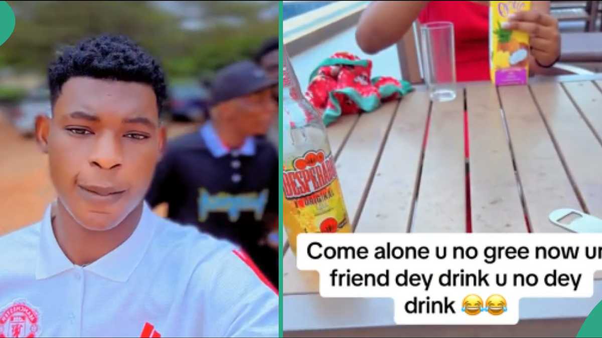 Video as man buys his date's friend drink, refuses to buy for her