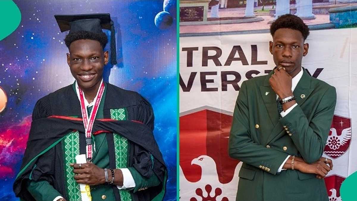 Check out impressive CGPA of young Nigerian boy who bagged first class