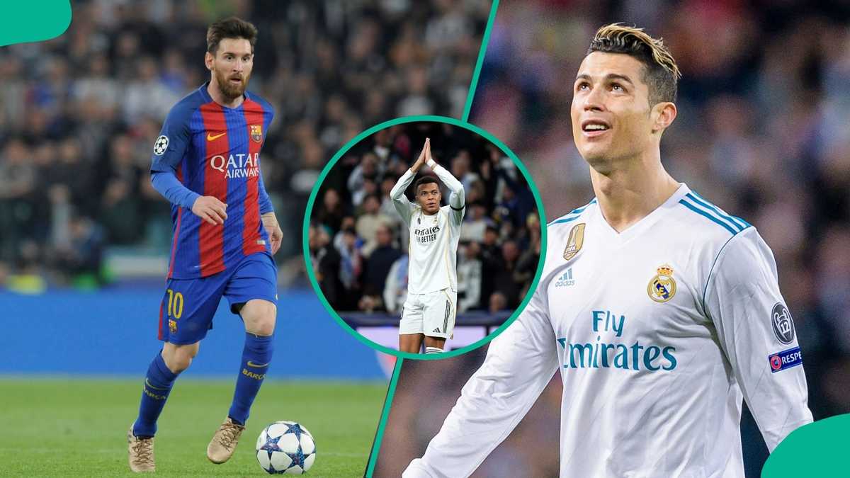 Kylian Mbappe matches Ronaldo's record with 2 goals in Real Madrid's blowout win vs Monaco