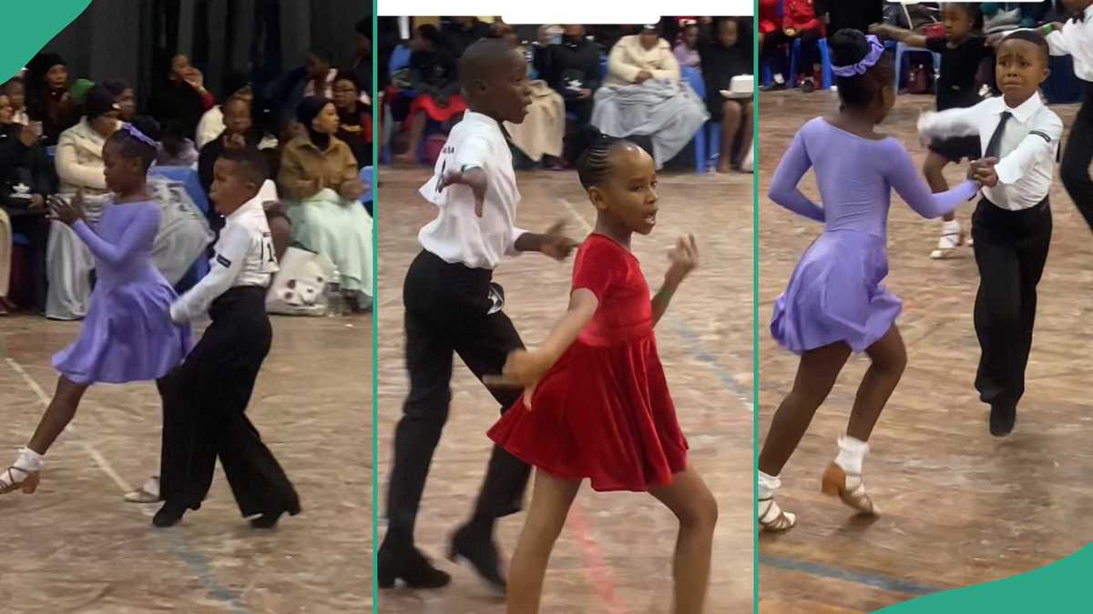 Talented Children Perform Salsa Ballroom Dance, Thrill Audience With ...
