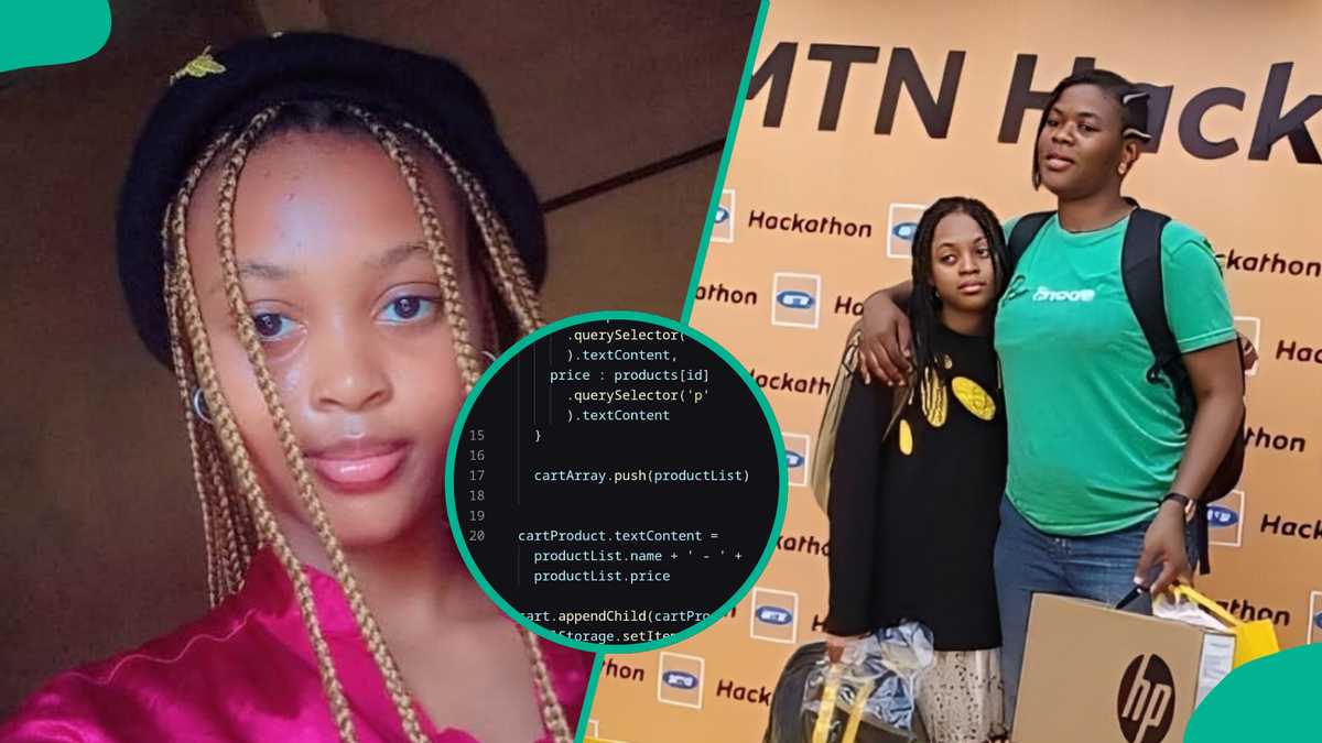 Nigerian web developer, 15, who creates websites using phone shares how she started coding at 8