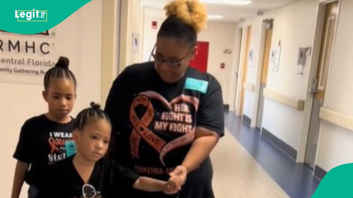 Touching video of young cancer survivor ringing the bell after two years of treatment goes viral