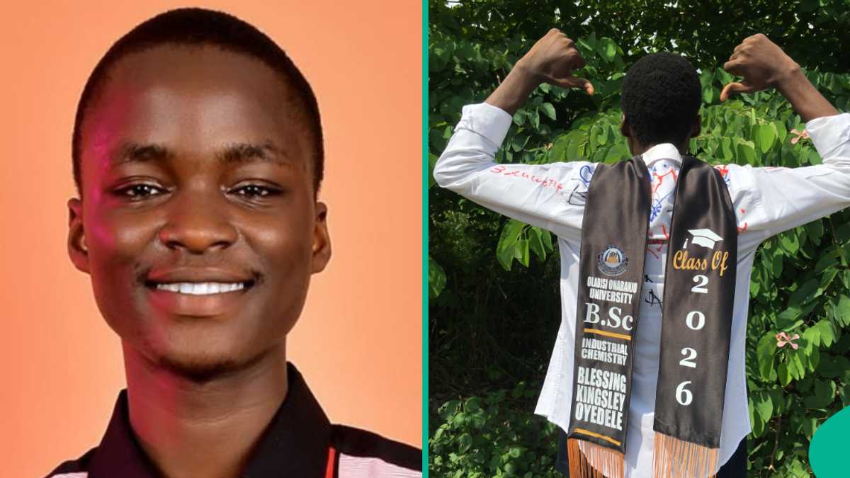 Nigerian man who bagged first class in industrial chemistry posts result online