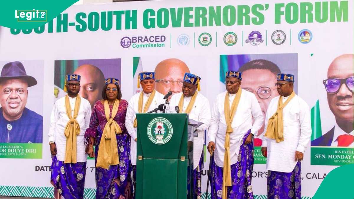 Breaking: 6 governors make 2 demands from Tinubu, made declaration