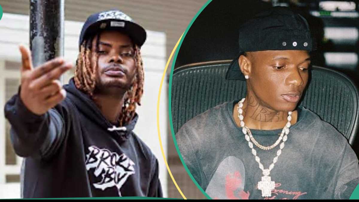 See what rapper Oladips has accused Afrobeats star Wizkid of (pictures)