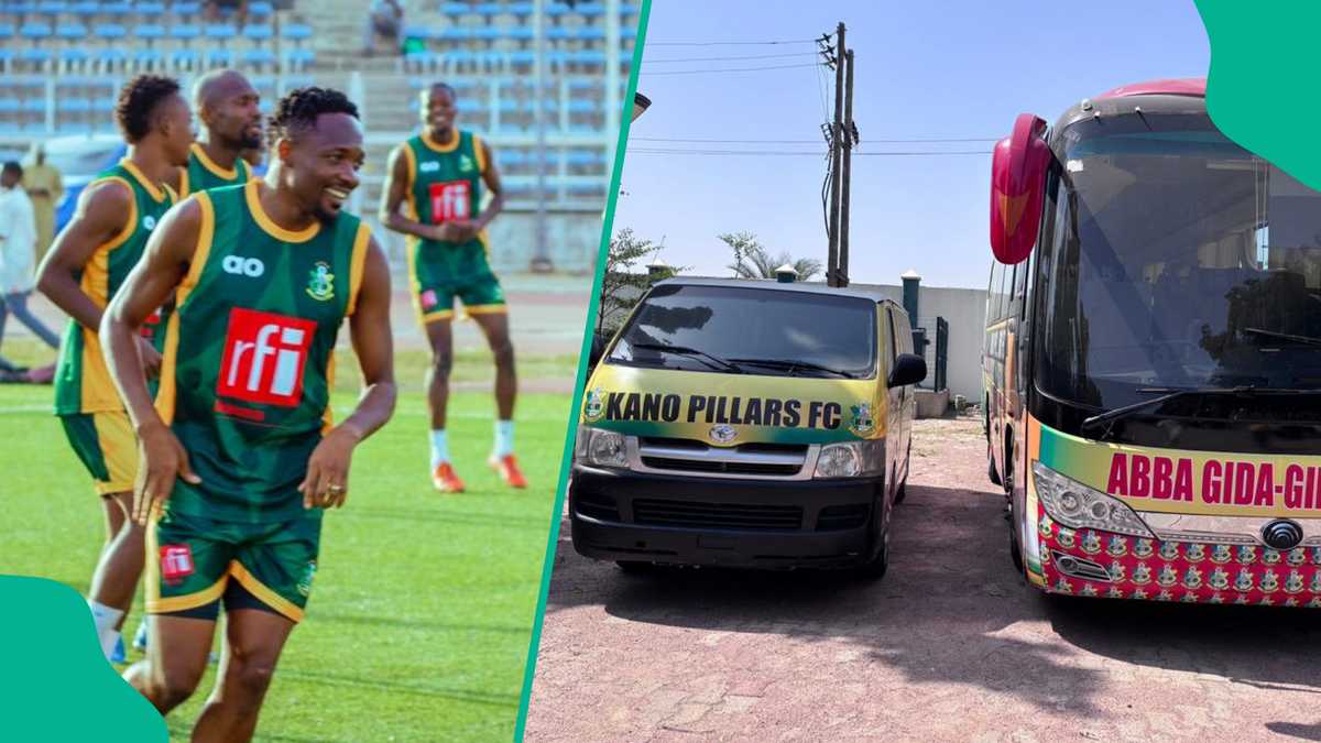 Ahmed Musa reacts as governor donates 3 brand-new buses to Kano Pillars