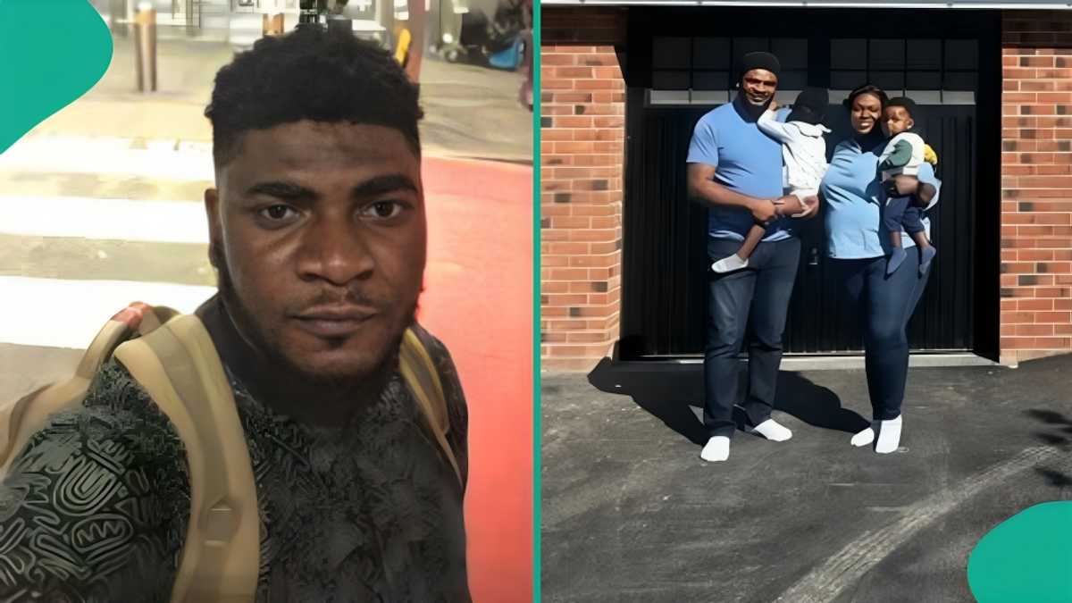 Nigerian man celebrates his current status after leaving Nigeria 4 years ago