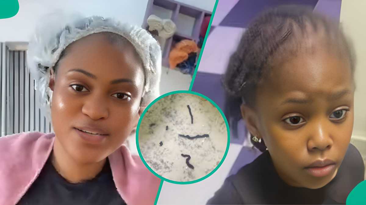 Video as mother displays condition of 3-year-old d