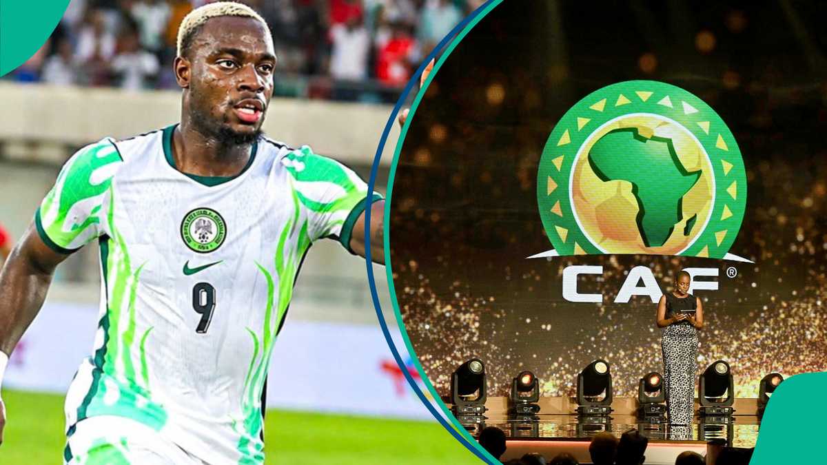 CAF Sends Message to George Ilenikhena After Scoring on His Super Eagles Debut
