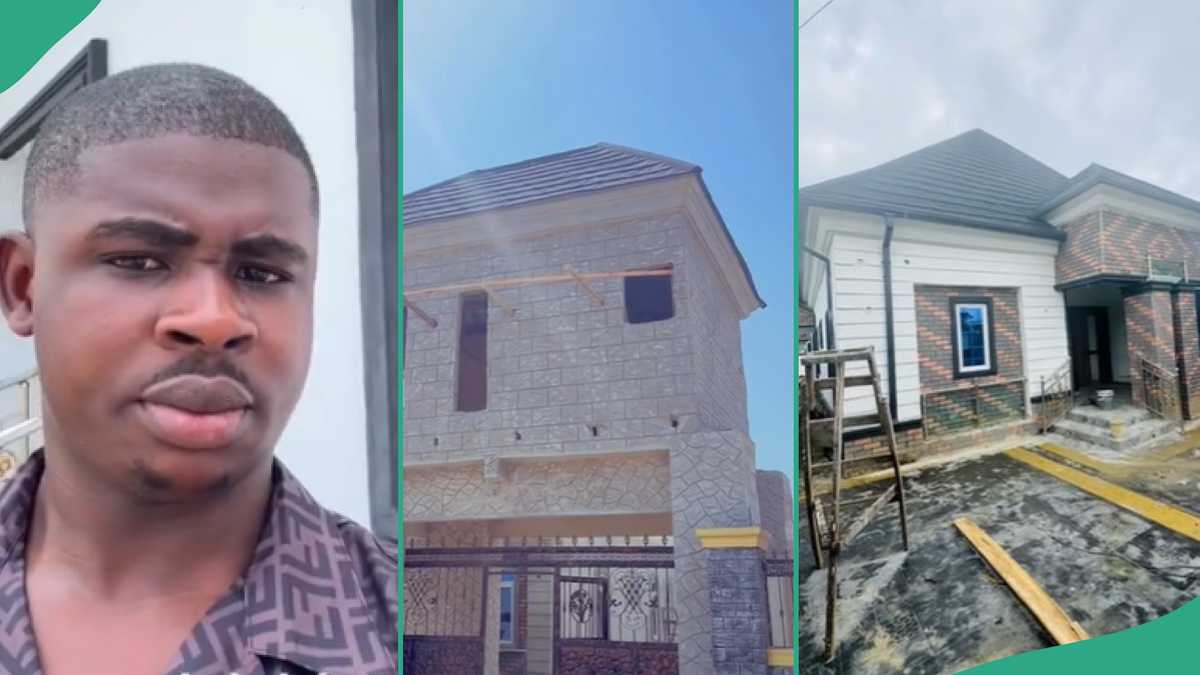 Video: See the beautiful house this Nigerian man was able to build