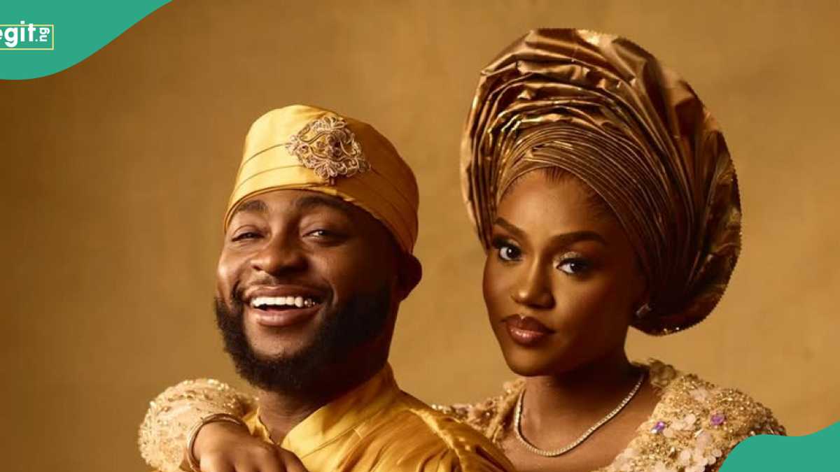 Video: Davido's wife Chioma Adeleke's glowing new look stuns fans as she jets to Houston with singer