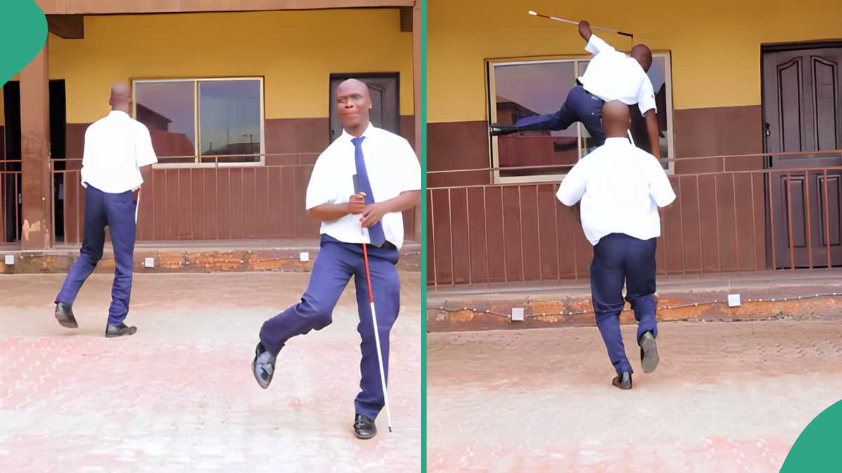 Video of two blind students doing Gwo Gwo Gwo Ngwo challenge causes stir online