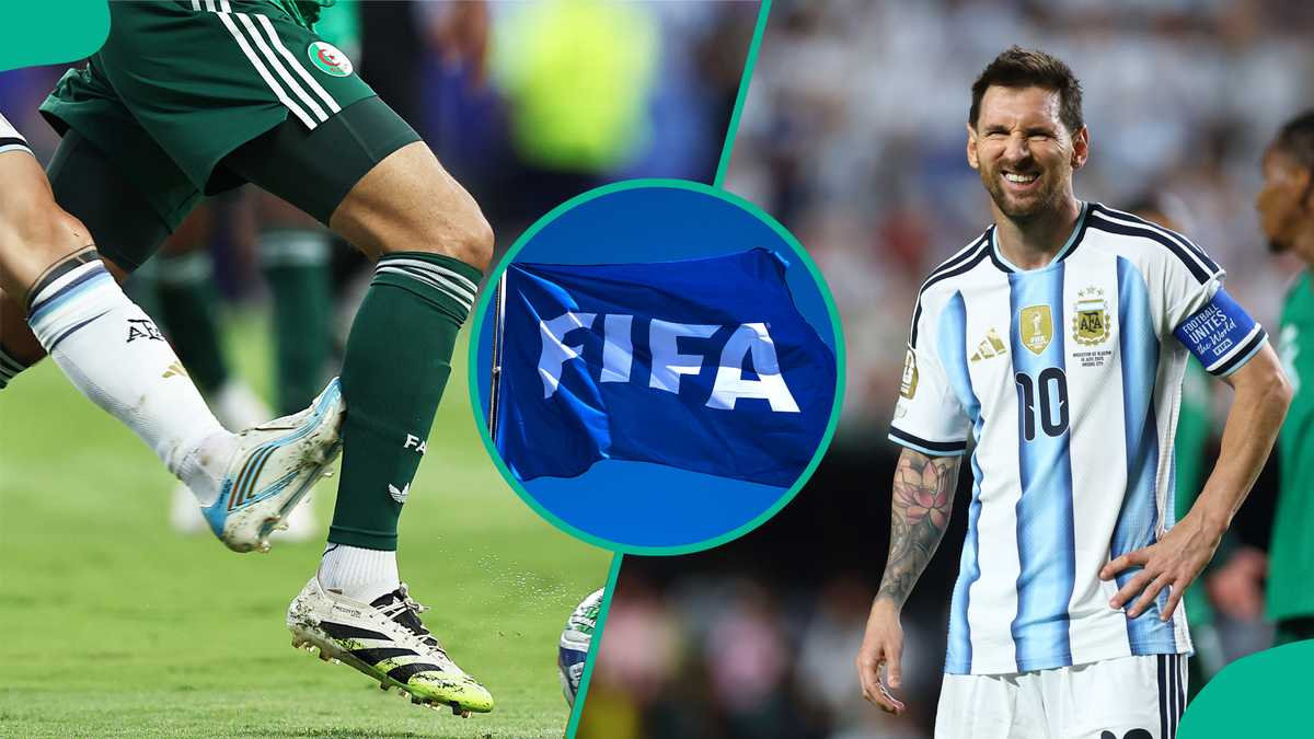 Algerian FA files petition to FIFA after Lionel Messi escaped red card during 3-0 win