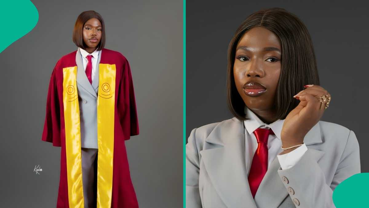 UNILAG graduate who finished with first class stirs reactions with her course of study