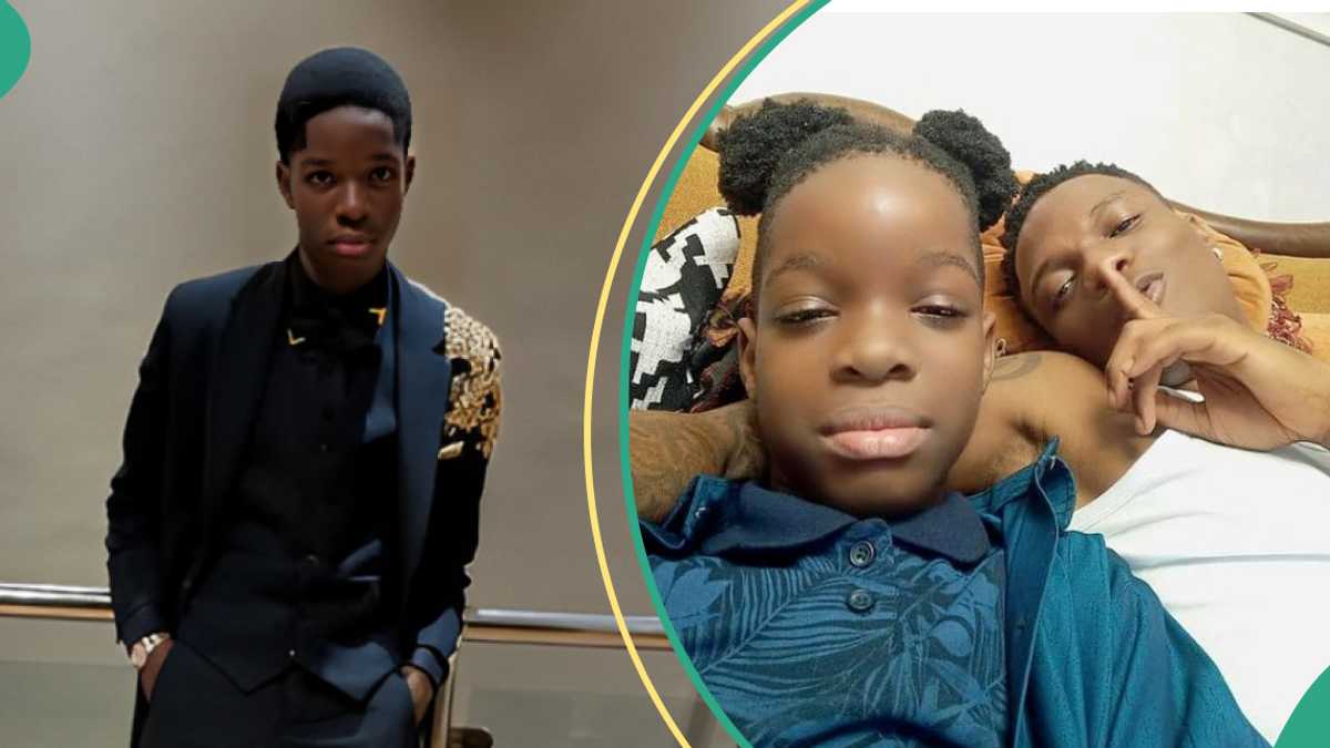 Wizkid's 1st son Tife collects two awards from prom night after driving dad's Lambo: "Chill vibes" - Legit.ng