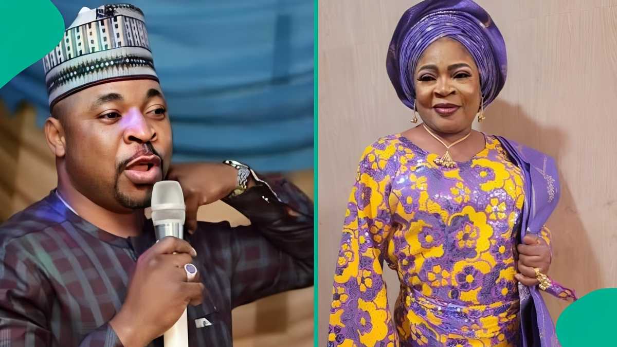 Video: MC Oluomo turns Queen Salawa Abeni's golden jubilee celebration into an unforgettable moment