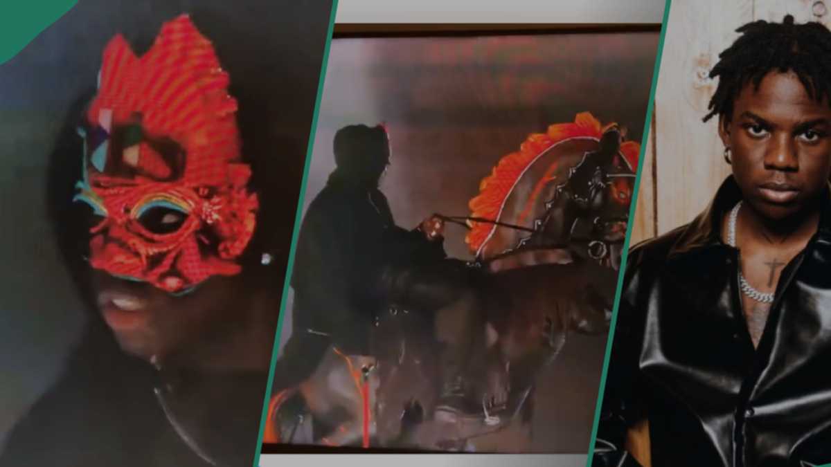 Rema O2 Concert Rema Makes Memorable Entrance With a Horse at His Historic O2 Arena ...
