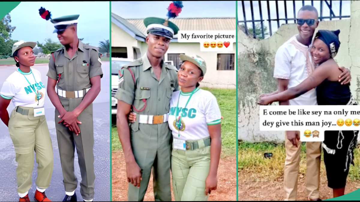 Corper shares how she fell in love with platoon commander in NYSC camp, hints at getting married to him