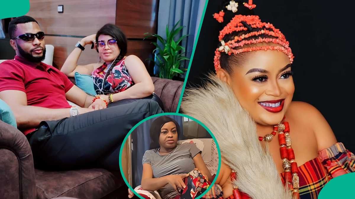 Nkiru Sylvanus's Appearance on Movie Set Gets People Talking