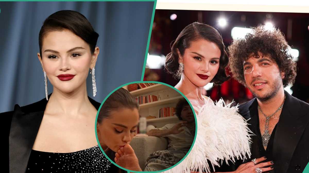 Selena Gomez kisses Benny Blanco’s dirty feet after podcast controversy: ‘She's under black magic"