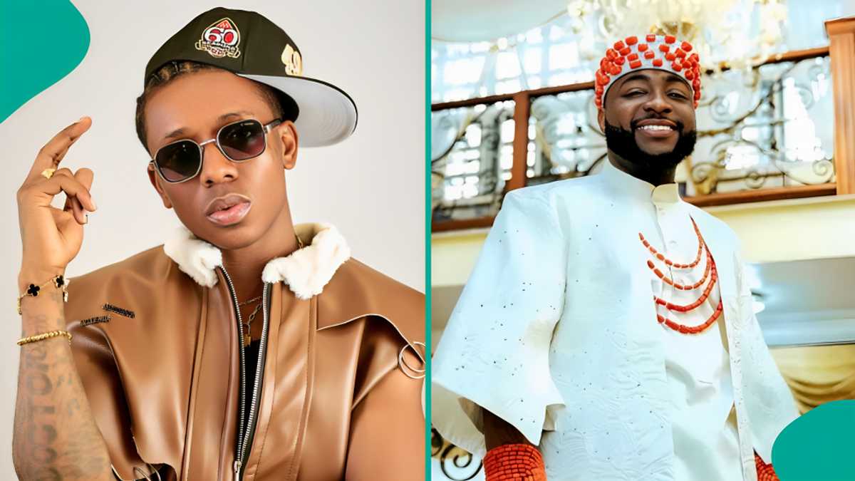 Davido and Small Doctor’s interaction at Zlatan’s wedding sparks online chatter