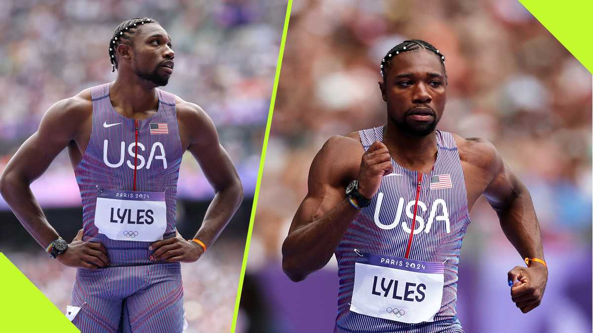 Noah Lyles and Andre De Grasse Advance to 200m Semifinals at Paris