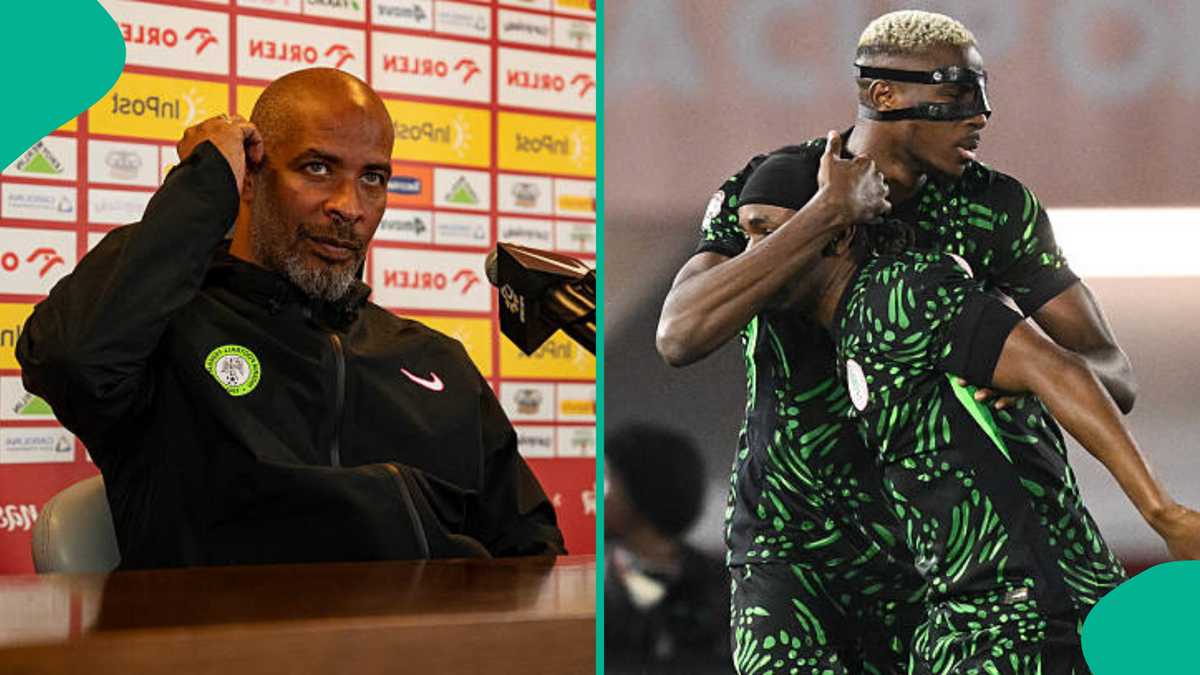 Eric Chelle explains how Nigeria will cope without Osimhen and Lookman against Poland