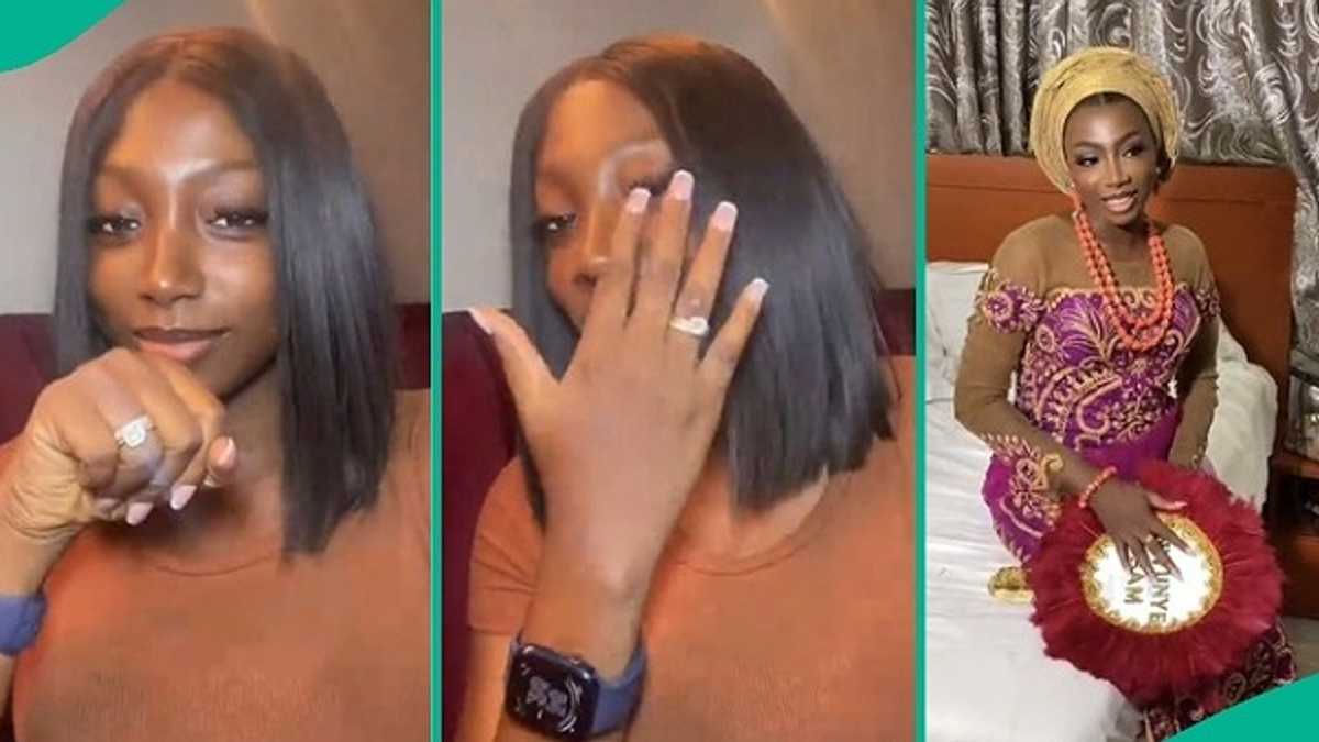 Watch heartwarming video of sickle cell warrior flaunting her wedding ring