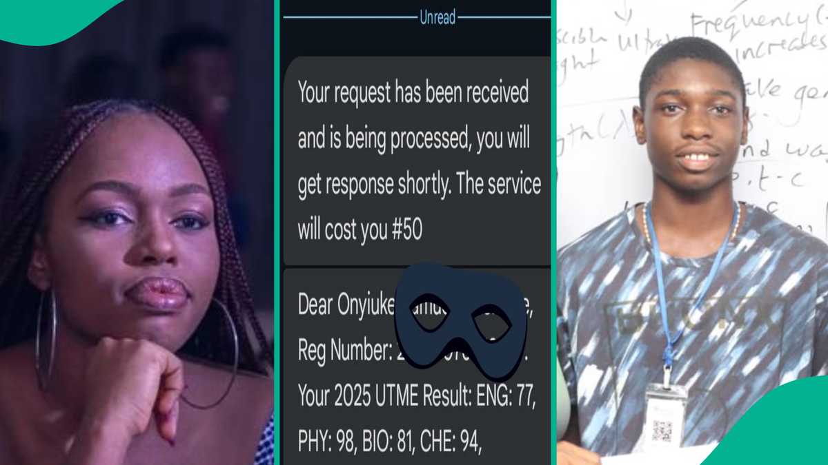 Photo: See the boy who scored 350 in the 2025 JAMB resit exam