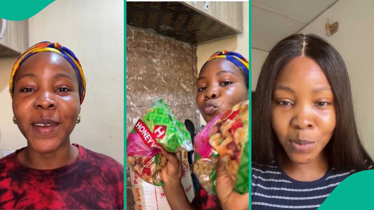 Shocking video shows Nigerian woman spending double budget on market groceries
