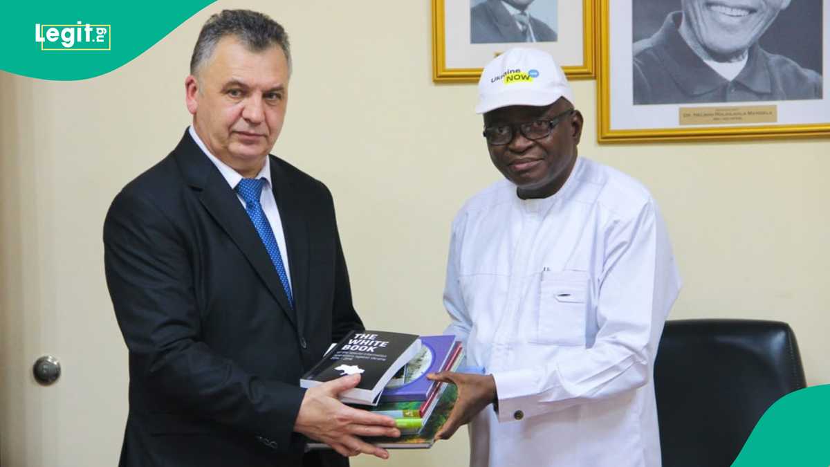 PHOTOS: Ukraine opens Ukrainian bookshelf at AUST Library in Abuja
