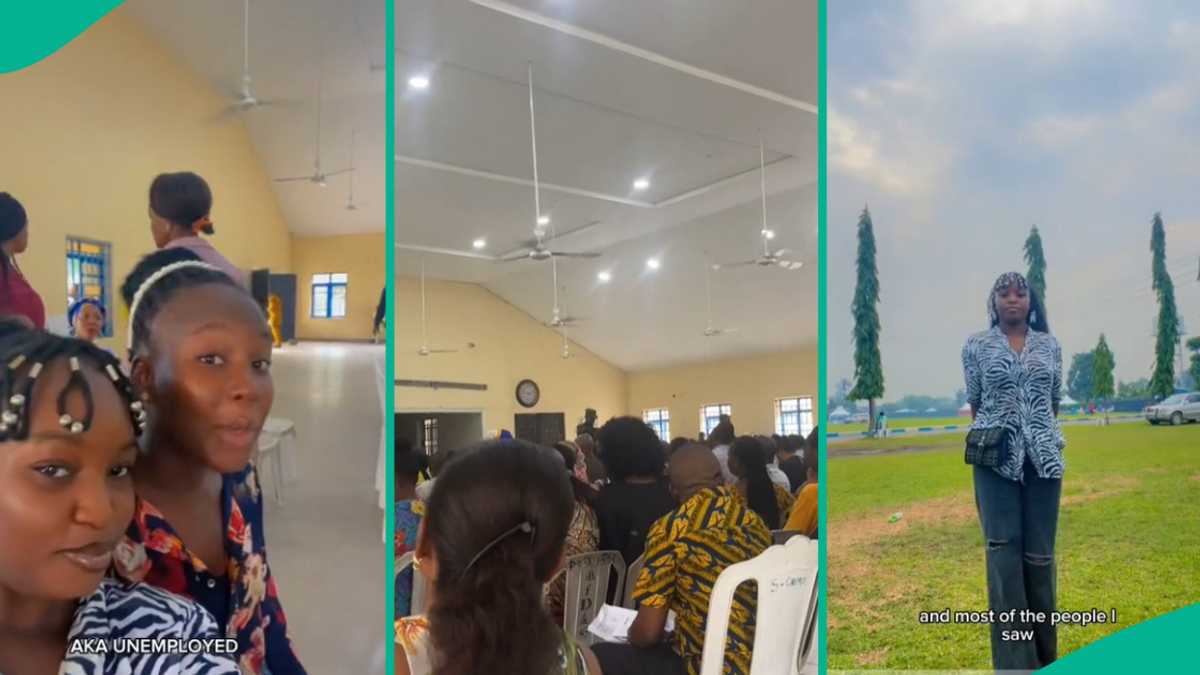 Omg! Recently graduated Nigerian lady represents parents at PTA meeting