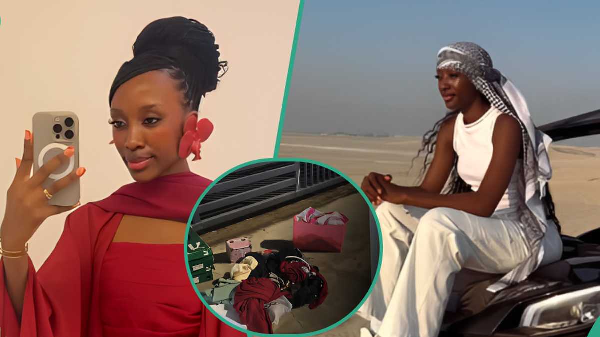 Concerns as influencer is found distressed by roadside after luxury Qatar trip, peeps react