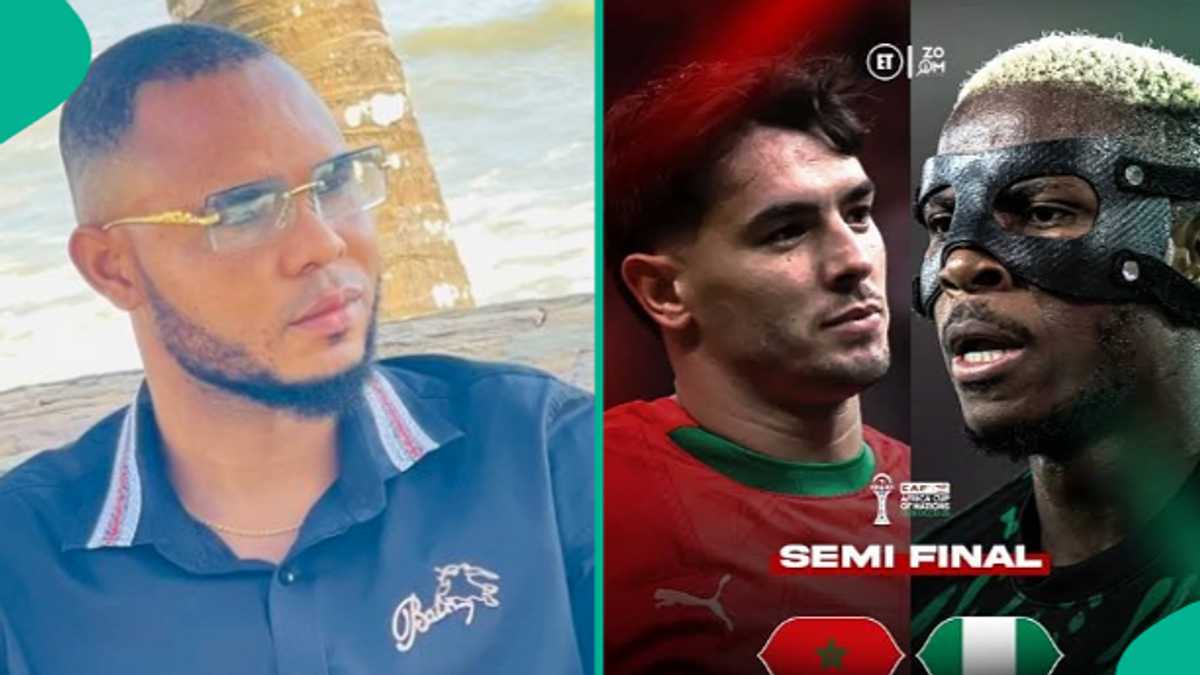AFCON 2025: Man says there might be problem during Nigeria Vs Morocco match, gives reason