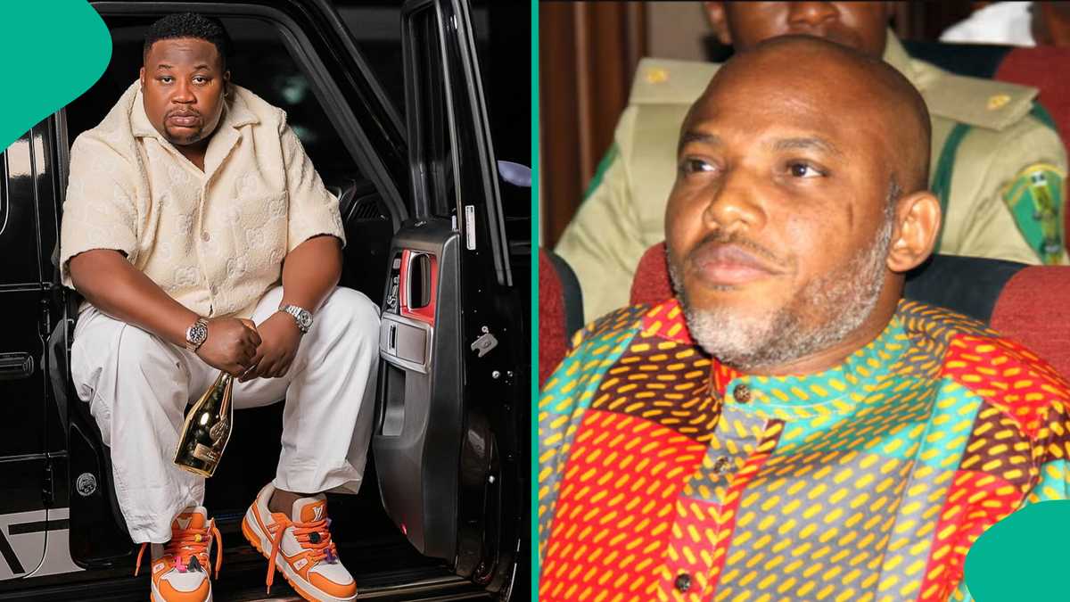 Omo! See special message Cubana Chiefpriest sent to FG as he begs for the release of Nnamdi Kanu