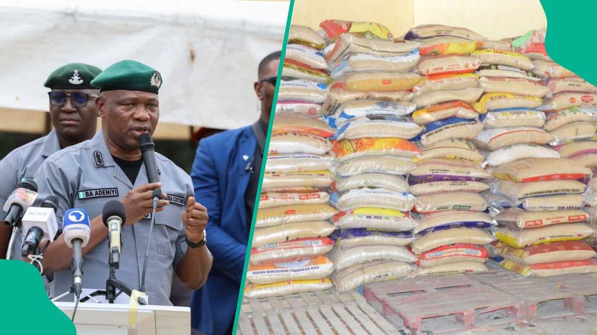 Nigeria Customs Seizes 12 trucks of rice, ‘Ghanaian Loud’, other items worth billions