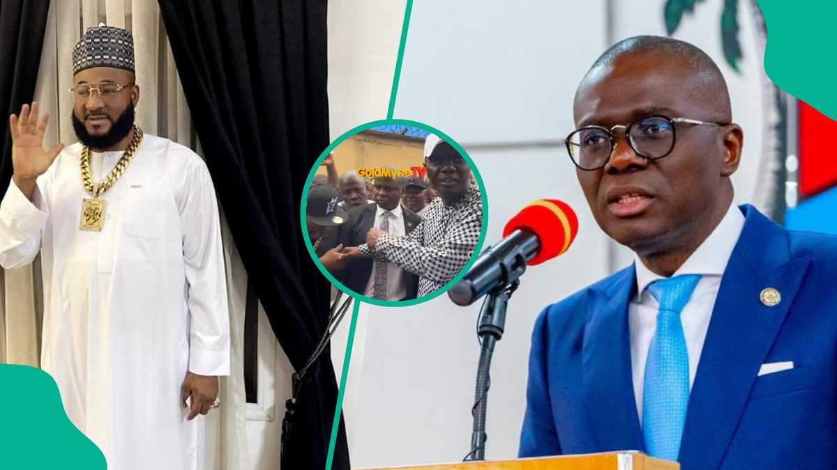 Sam Larry Spotted With Sanwo-Olu Amid Mohbad Case, Fans Question Timing: "Why After Verdict?"