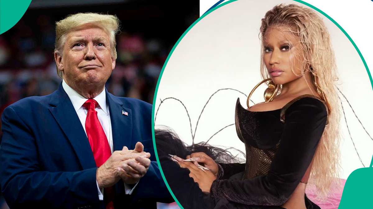 Trump trends over unexpected compliments he gave Nicki Minaj: “What kind of president is this?”