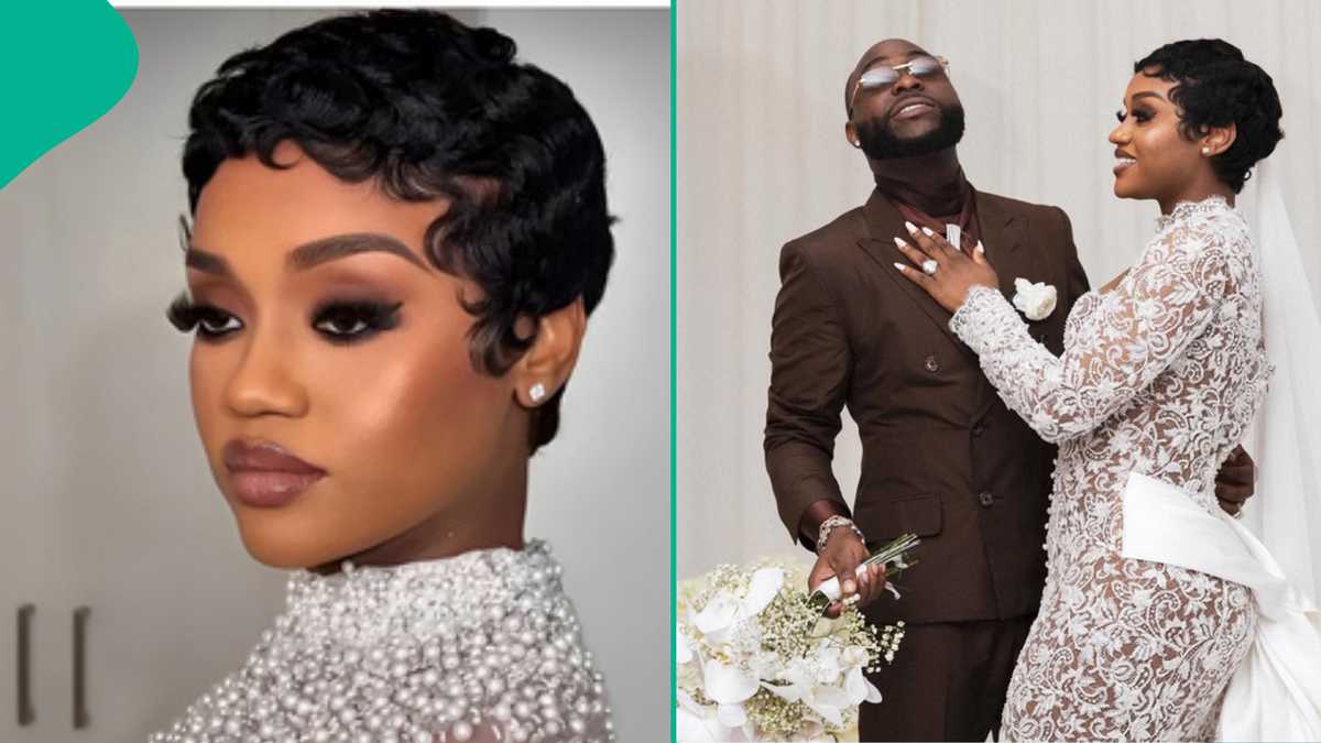 Video: After pixie cut, Davido's wife Chioma debuts another hairstyle