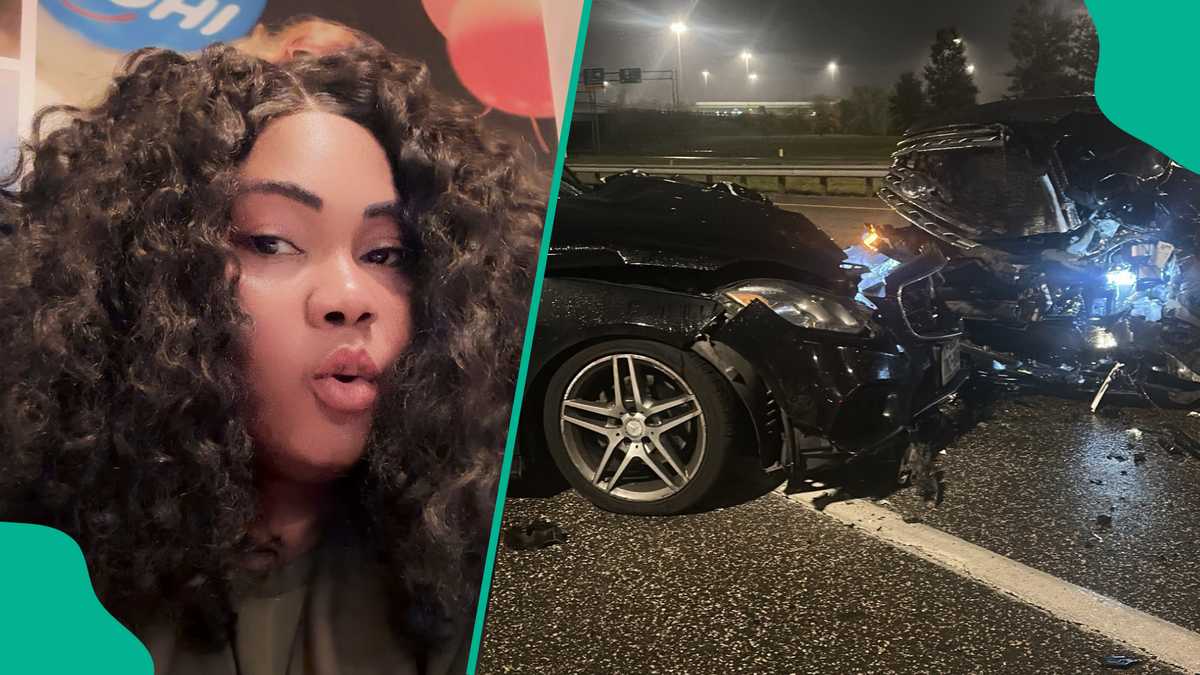 Nigerian singer Chichi survives terrifying car crash abroad, Uche Elendu speaks out