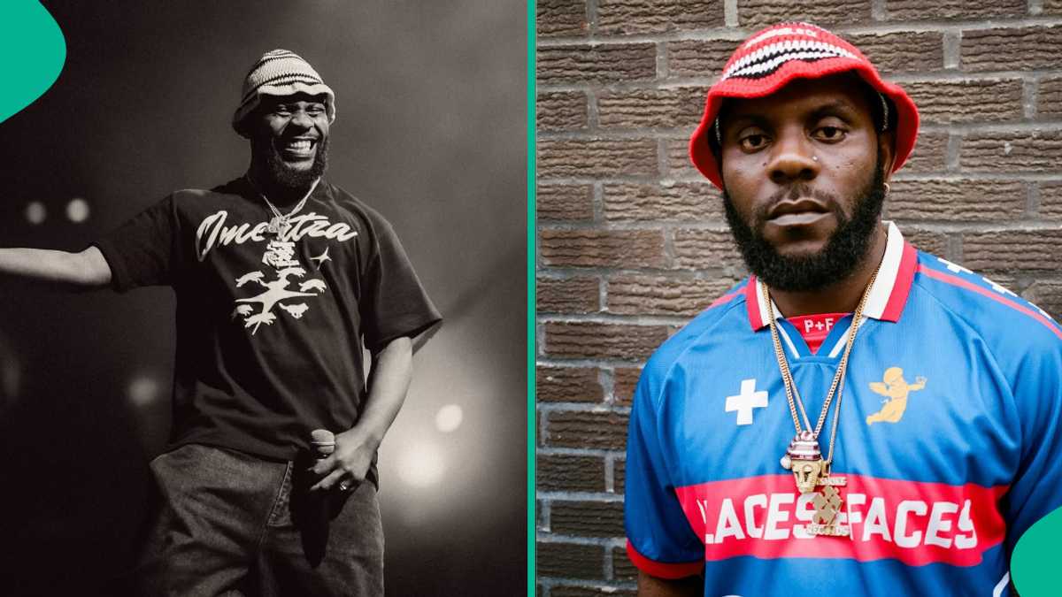 Odumodu Blvck: Panic As Stage Collapses During Rapper’s Performance at ...