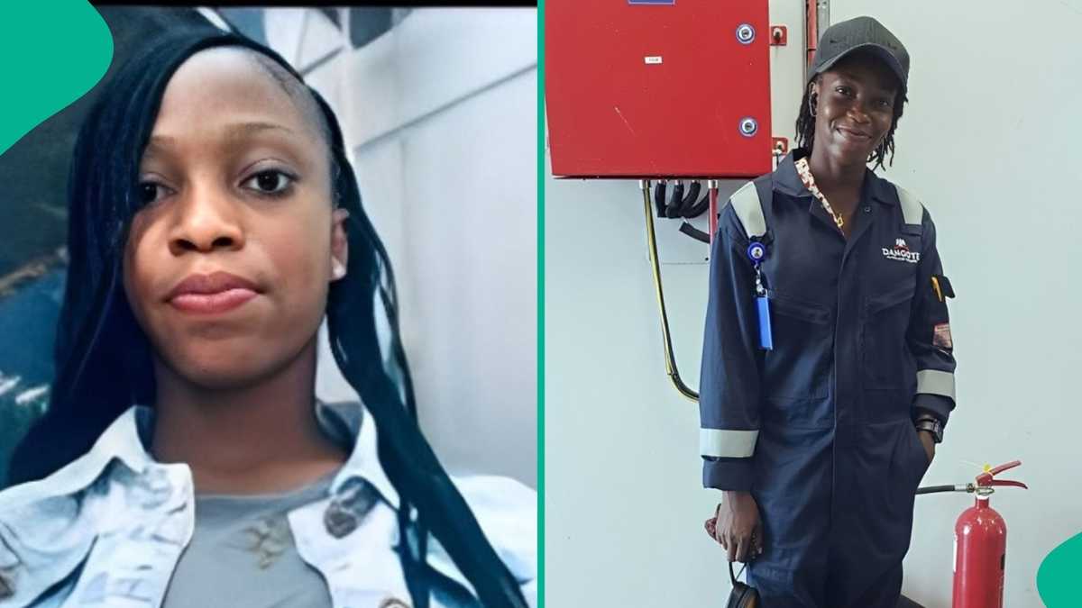 Lagos polytechnic graduate joins Dangote Refinery as electrical technician, celebrates achievement