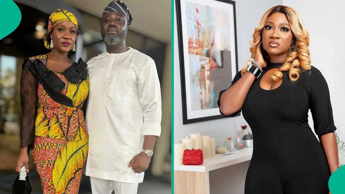 Watch actress Mercy Johnson's photoshoot BTS video with her husband and her kids